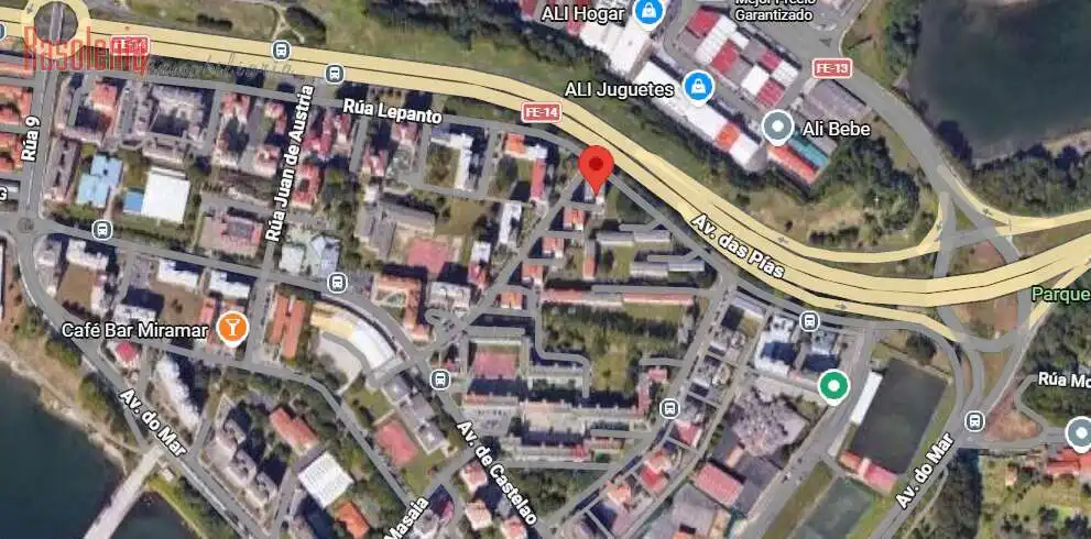 Vista exterior de Piso en venta en Ferrol con Calefacción y Terraza