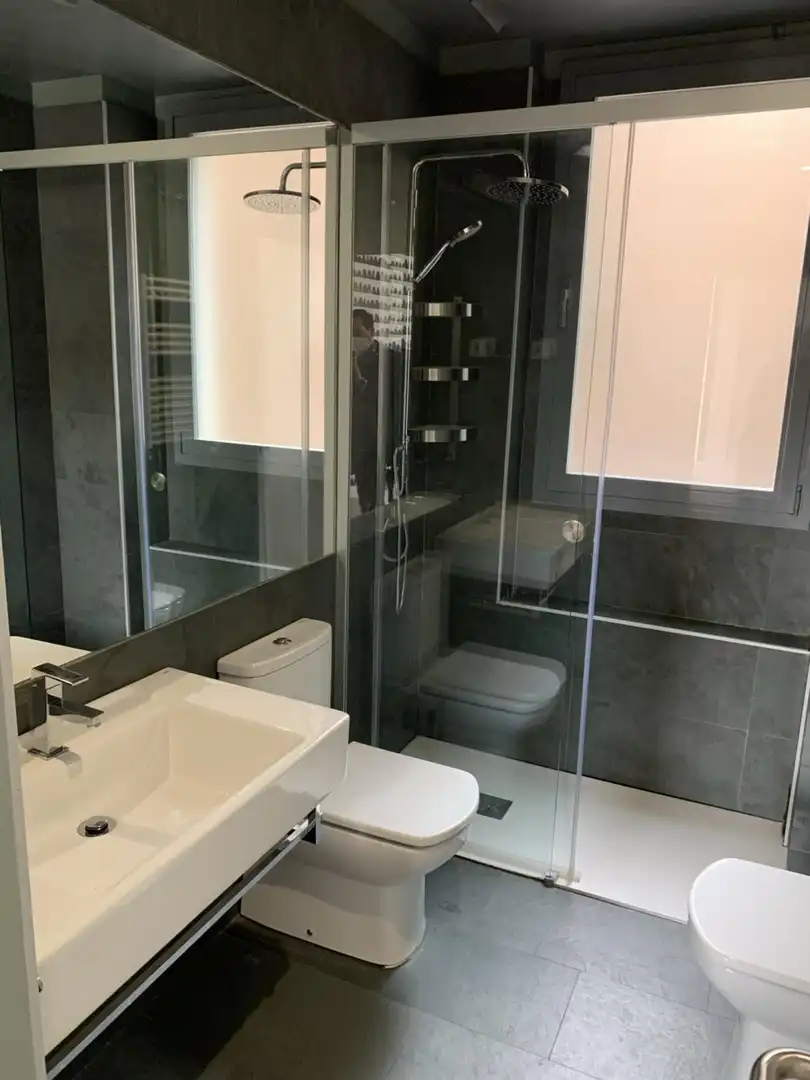 Baño de Apartamento de alquiler en Centro