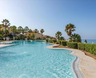 Swimming pool of Apartment for sale in Manilva  with Air Conditioner, Heating and Private garden
