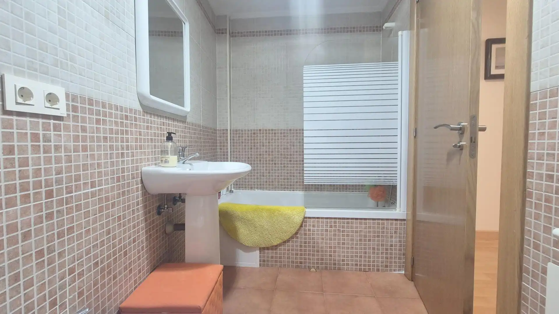 Badezimmer von Wohnung zum Verkauf in Calzada de Valdunciel mit Heizung und Möbliert