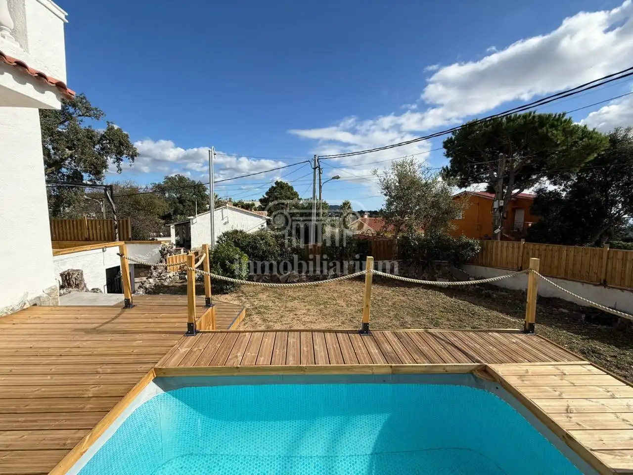 Piscina de Casa o chalet en venta en Lloret de Mar con Aire acondicionado, Jardín privado y Parquet
