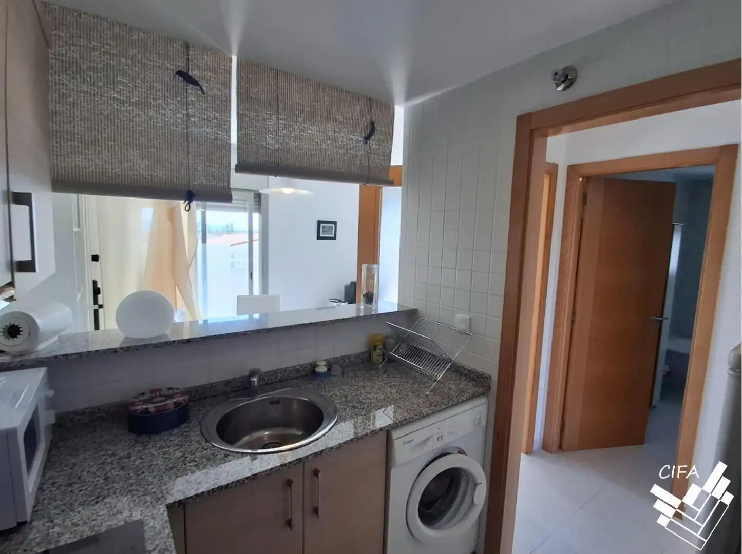 Cocina de Piso en venta en Vinaròs con Aire acondicionado, Terraza y Amueblado
