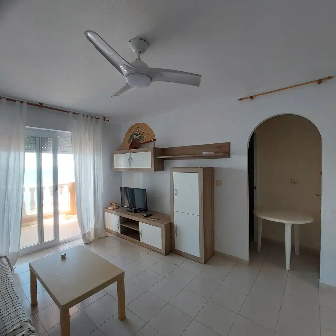 Wohnzimmer von Wohnungen zur Miete in La Manga del Mar Menor mit Terrasse, Möbliert und Ofen