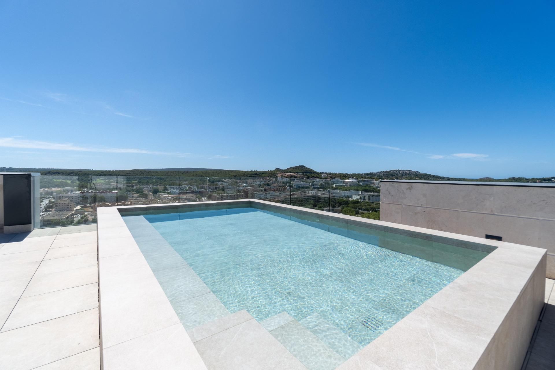 Piscina de Àtic en venda en Calvià amb Terrassa, Piscina i Piscina comunitària