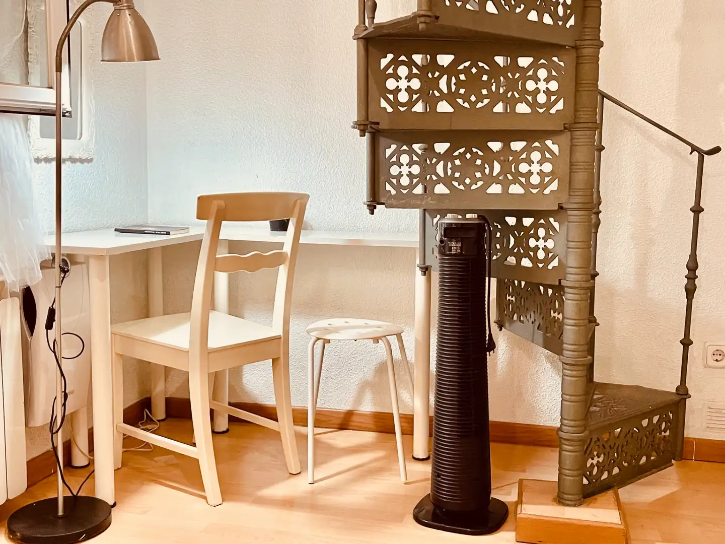 Balcony of Apartments for rent in Madrid  with Heating, Terrace and Furnished
