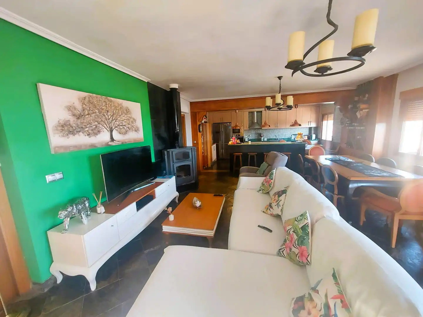 Sala de estar de Casa o chalet en venta en Calasparra con Aire acondicionado, Jardín privado y Piscina