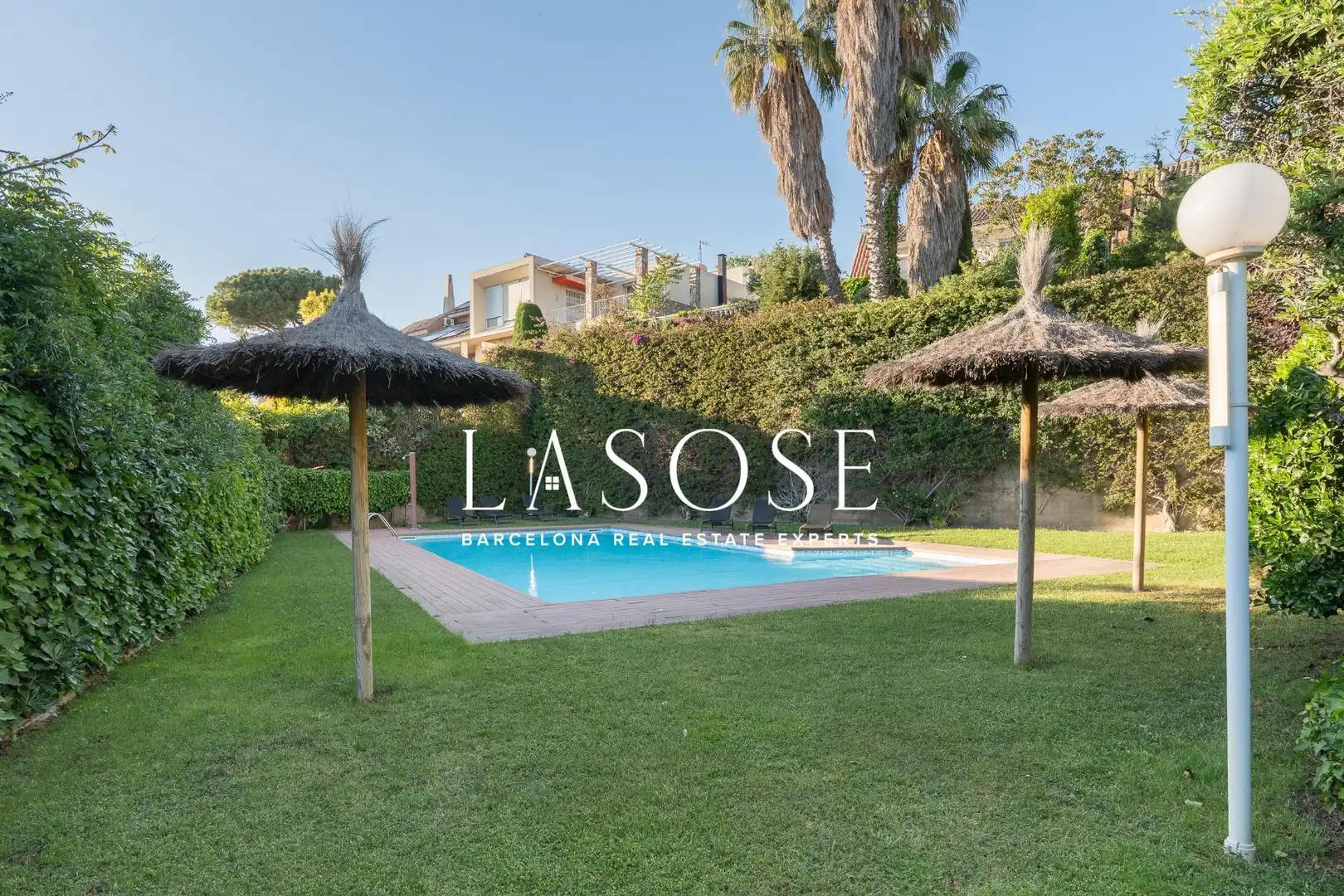 Swimming pool of Houses for rent in Sant Just Desvern  with Heating, Private garden and Terrace