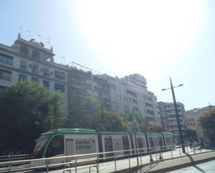 Vista exterior de Pis de lloguer en  Granada Capital amb Terrassa