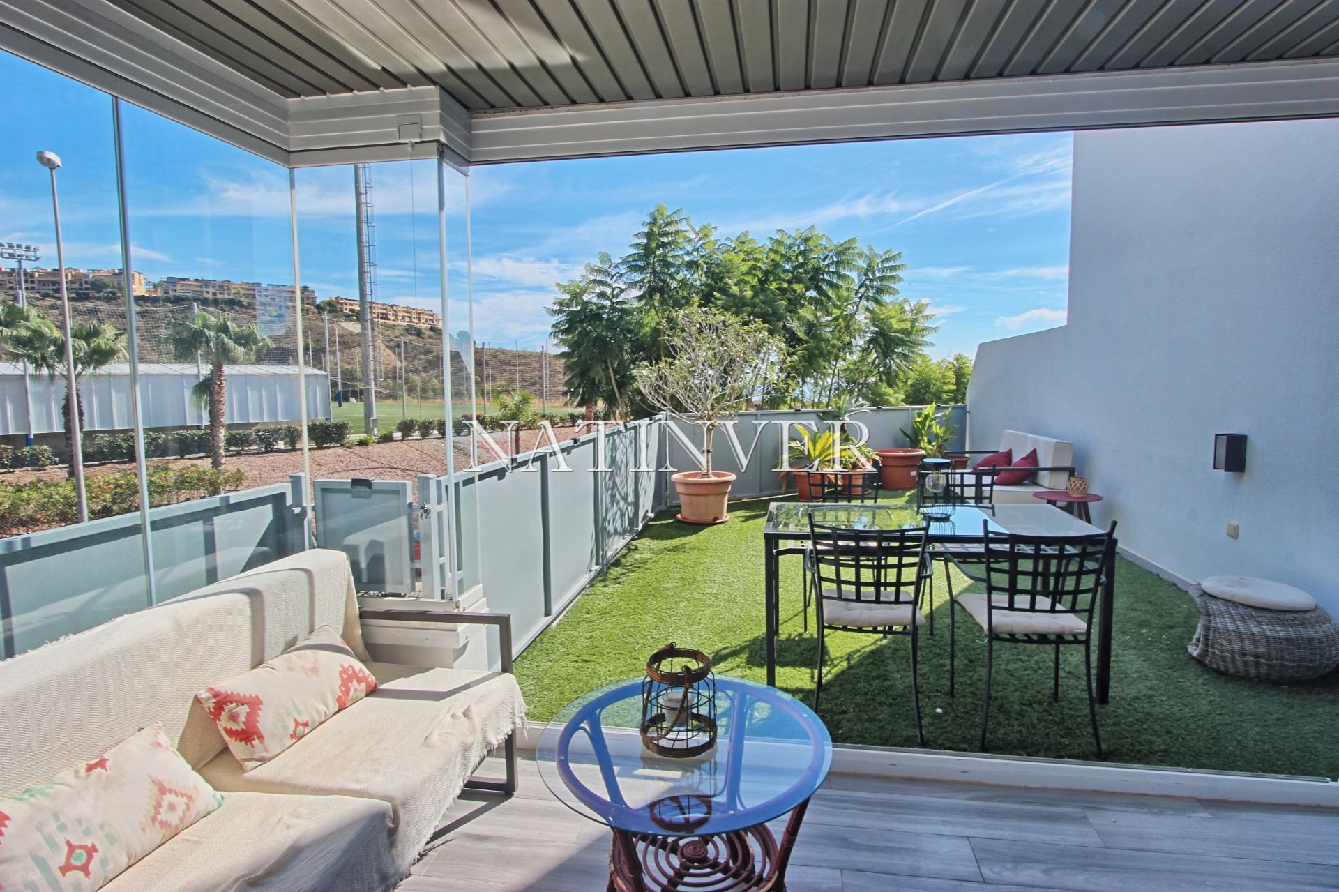 Terrace of Flat for sale in Rincón de la Victoria  with Air Conditioner, Terrace and Storage room