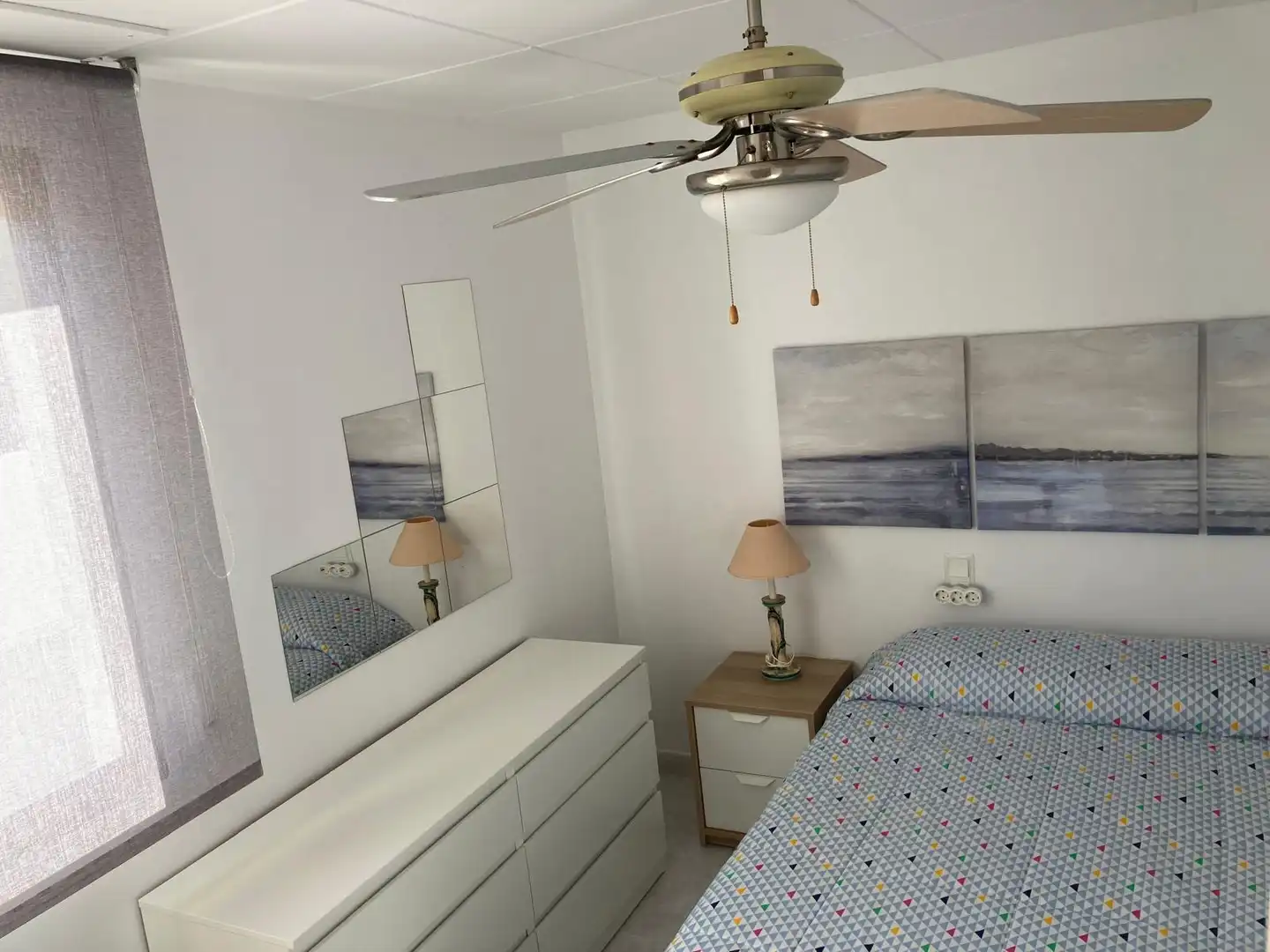 Bedroom of Attic for rent in Cullera  with Terrace, Furnished and Community pool