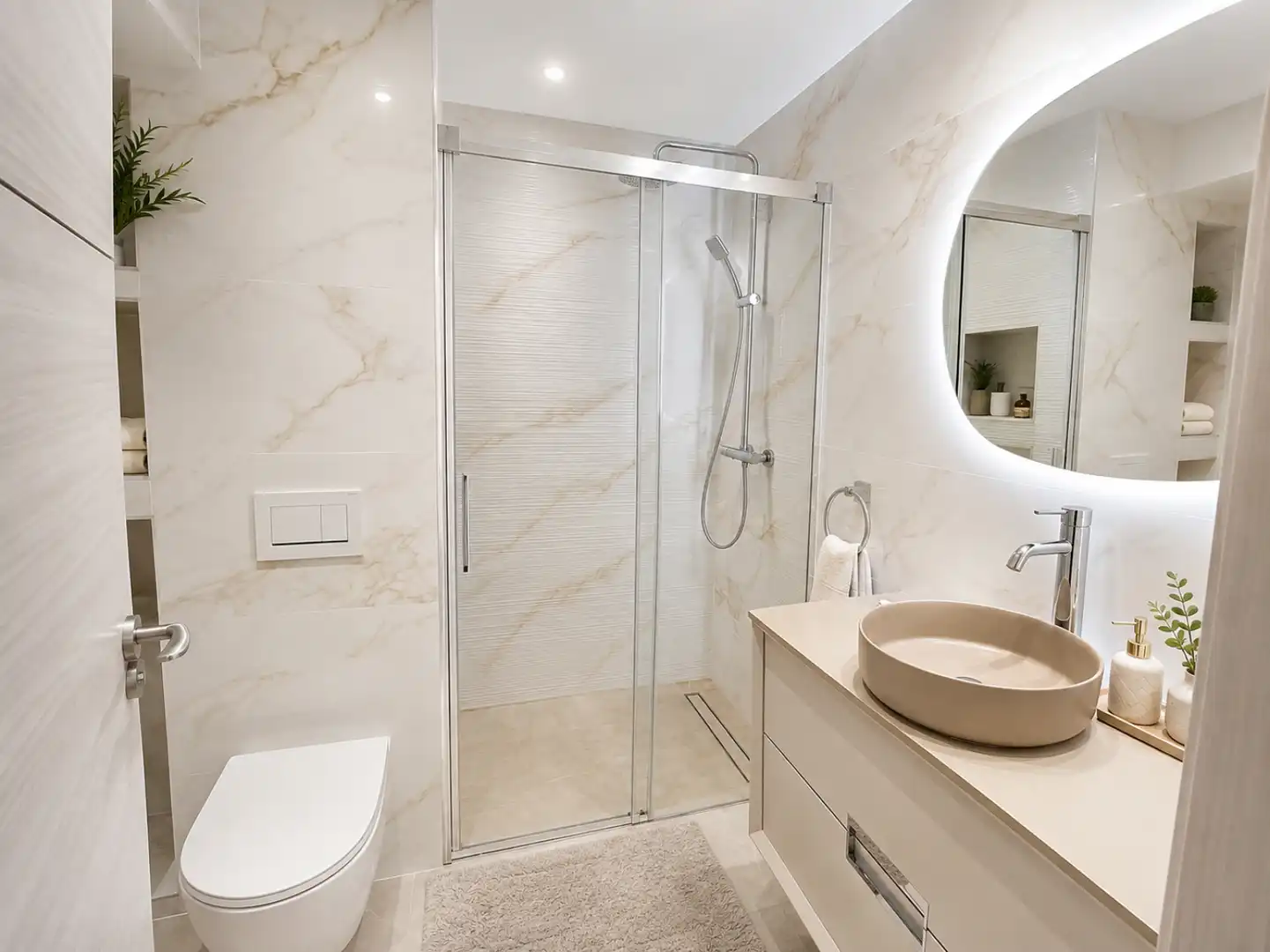 Bathroom of Flat for sale in  Palma de Mallorca  with Heating