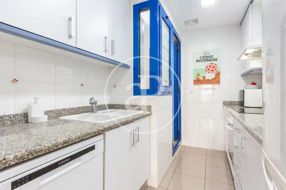 Kitchen of Flat for sale in Alboraya  with Air Conditioner, Heating and Private garden