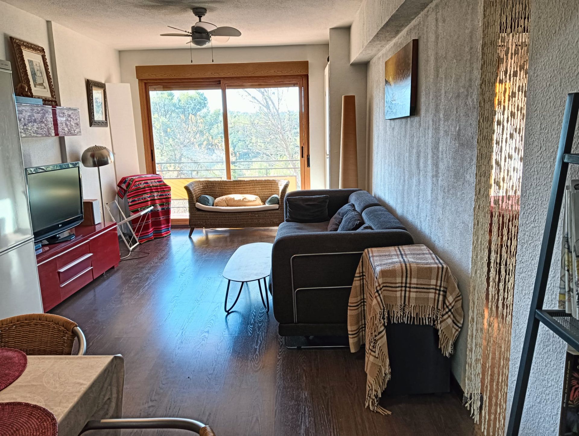 Living room of Flat for sale in Albalate de Zorita  with Private garden, Terrace and Swimming Pool