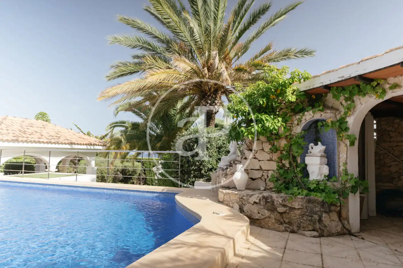 Piscina de Casa o chalet en venta en Calpe / Calp con Aire acondicionado, Calefacción y Jardín privado