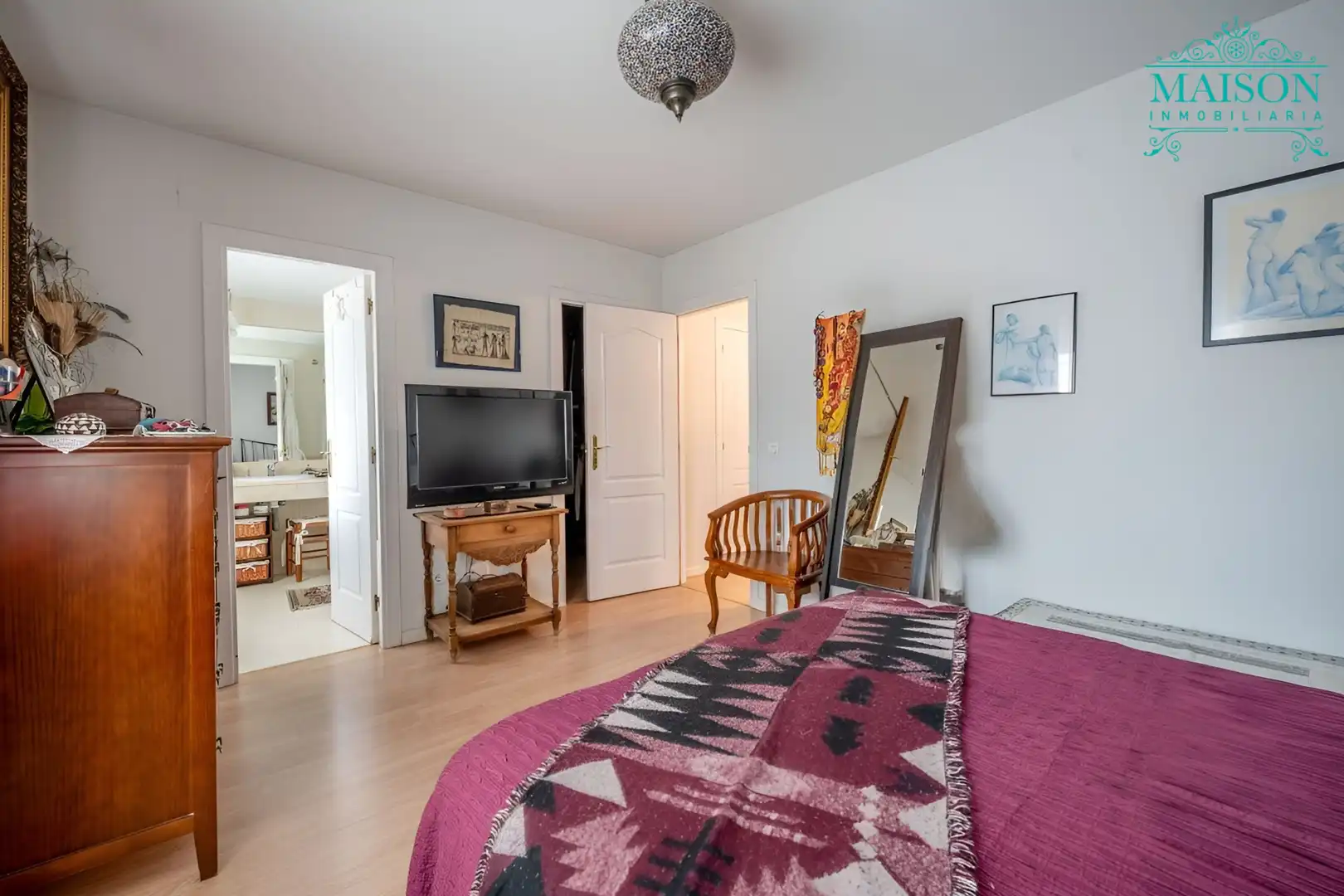 Habitación de Casa o chalet en venta en El Casar con Calefacción y Jardín privado