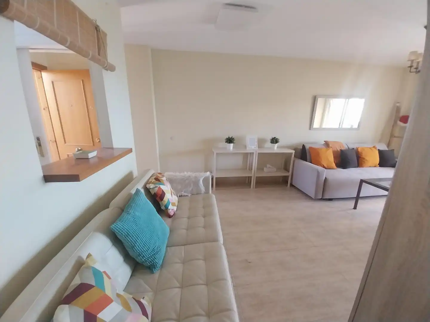 Sala d'estar de Àtic en venda en Mijas amb Aire condicionat, Calefacció i Jardí privat