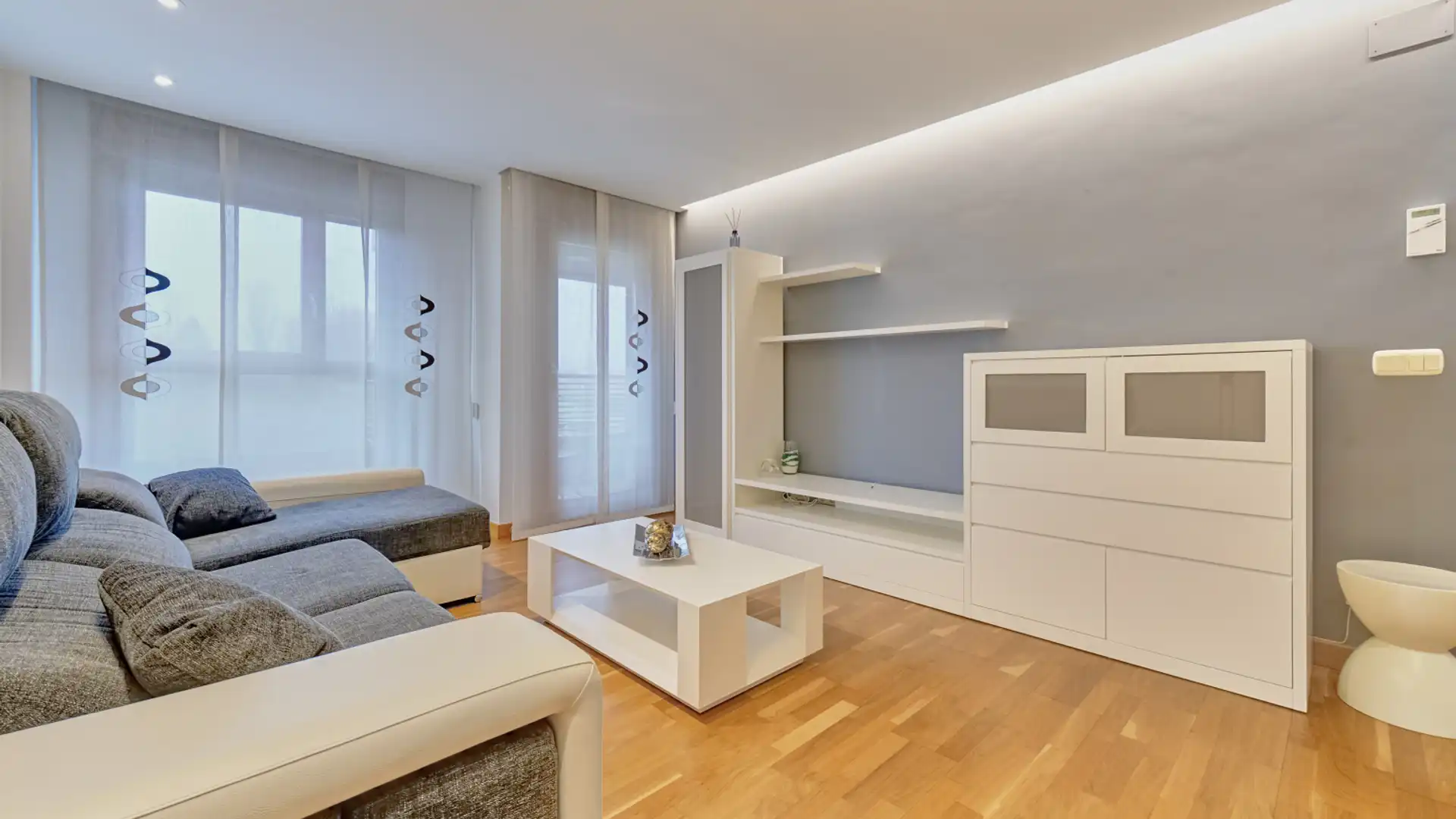 Sala de estar de Piso en venta en Berrioplano / Berriobeiti con Calefacción, Terraza y Trastero