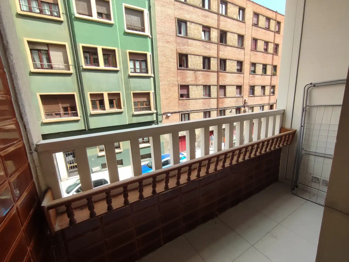 Terrassa de Pis de lloguer en Gijón  amb Calefacció, Parquet i Moblat