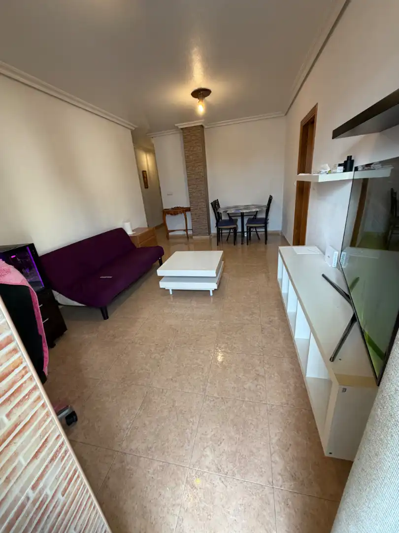Sala d'estar de Pis en venda en Torrevieja amb Aire condicionat, Terrassa i Traster
