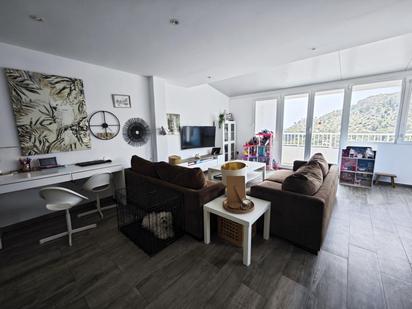 Living room of Attic for sale in Alicante / Alacant  with Air Conditioner and Terrace