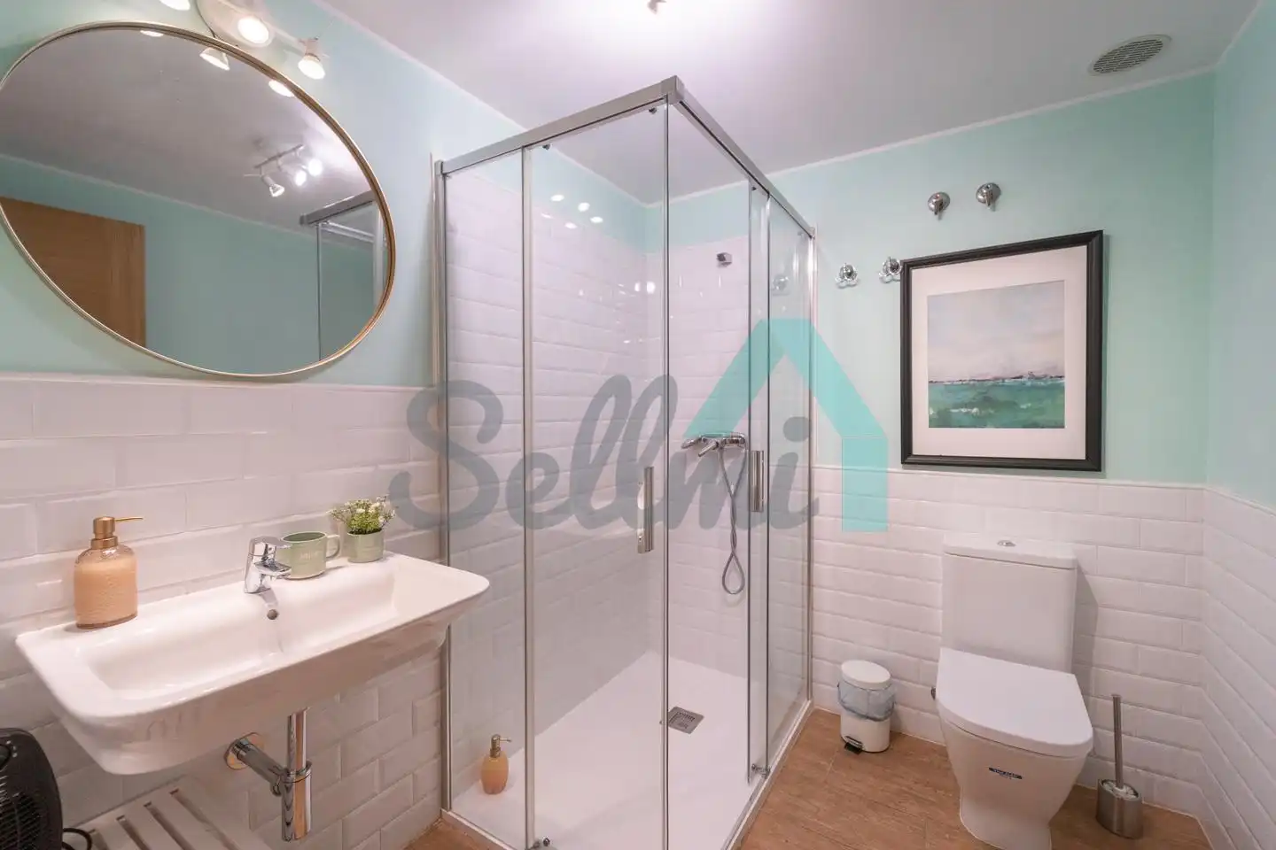 Baño de Casa adosada en venta en Ribadeo con Calefacción, Jardín privado y Terraza