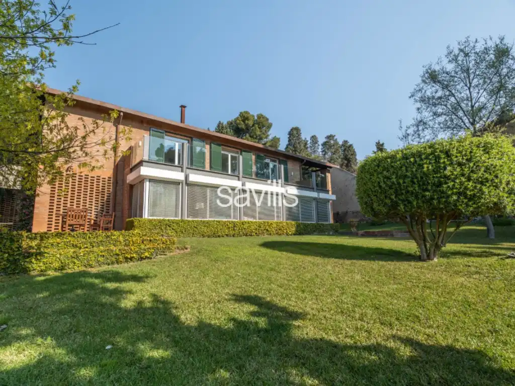 Garten von Haus oder Chalet zur Miete in Esplugues de Llobregat mit Privatgarten, Terrasse und Schwimmbad