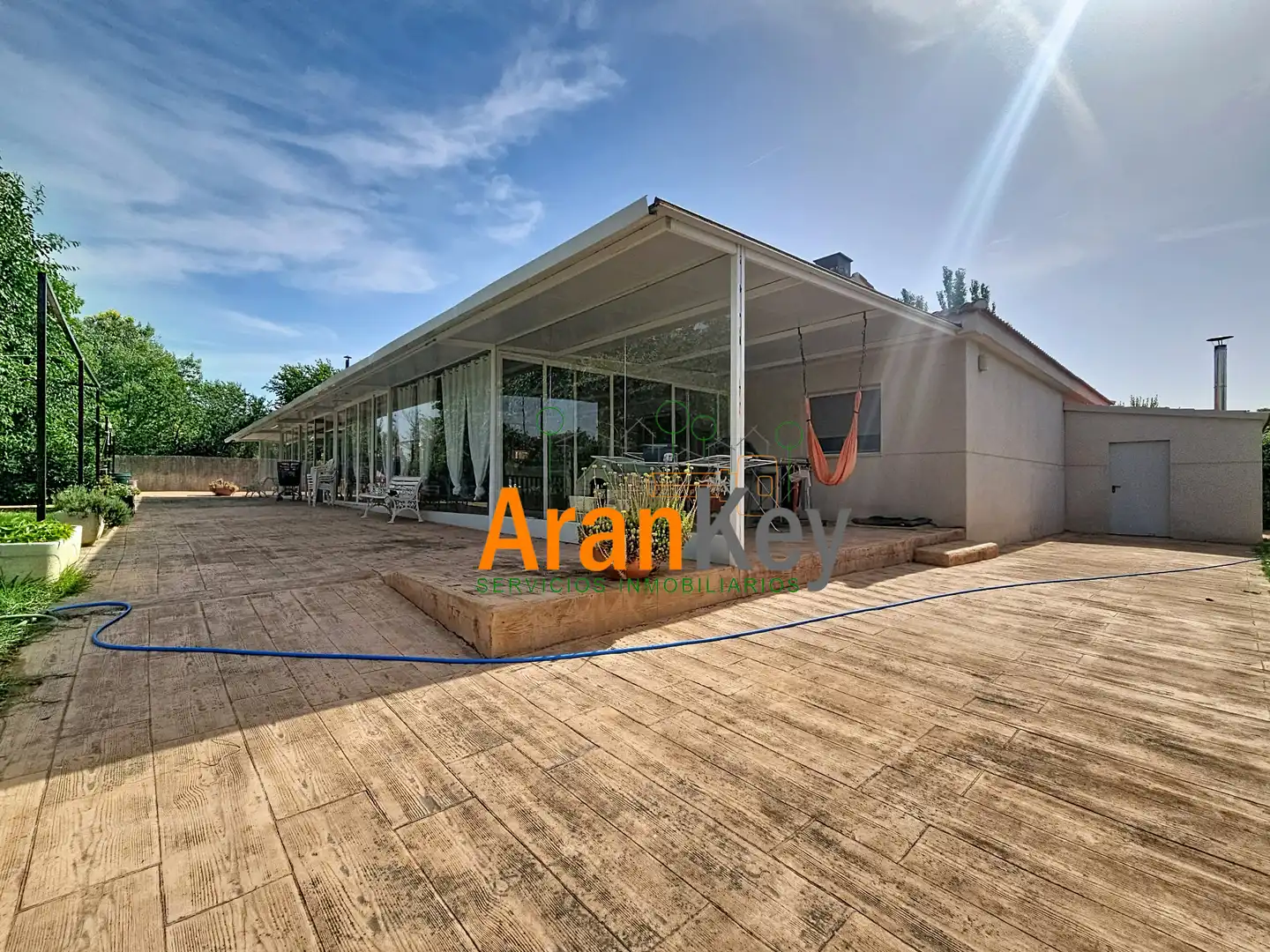 Exterior view of Houses for sale in Colmenar de Oreja  with Air Conditioner, Heating and Private garden