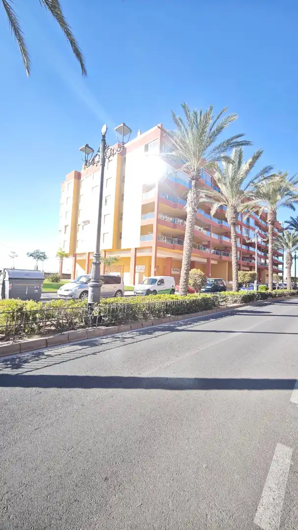 Exterior view of Attic for sale in Roquetas de Mar  with Air Conditioner, Terrace and Furnished
