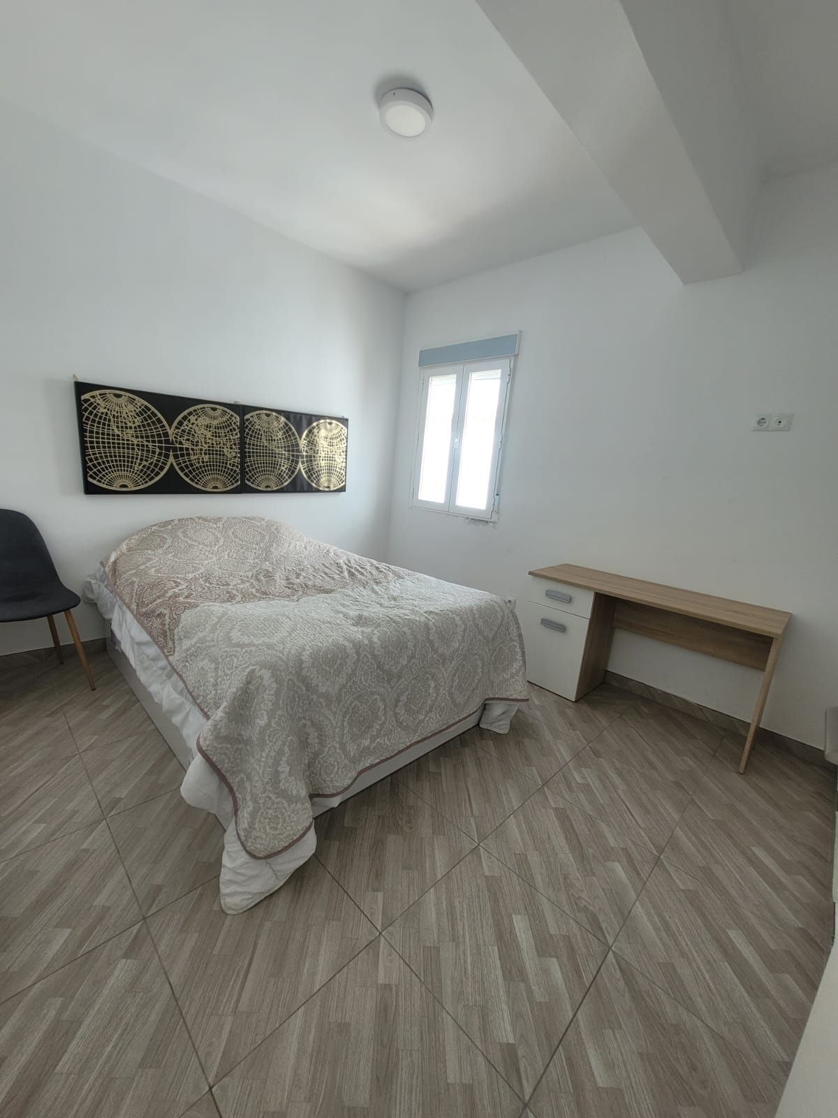 Bedroom of Flat to rent in Mérida  with Air Conditioner, Terrace and Furnished