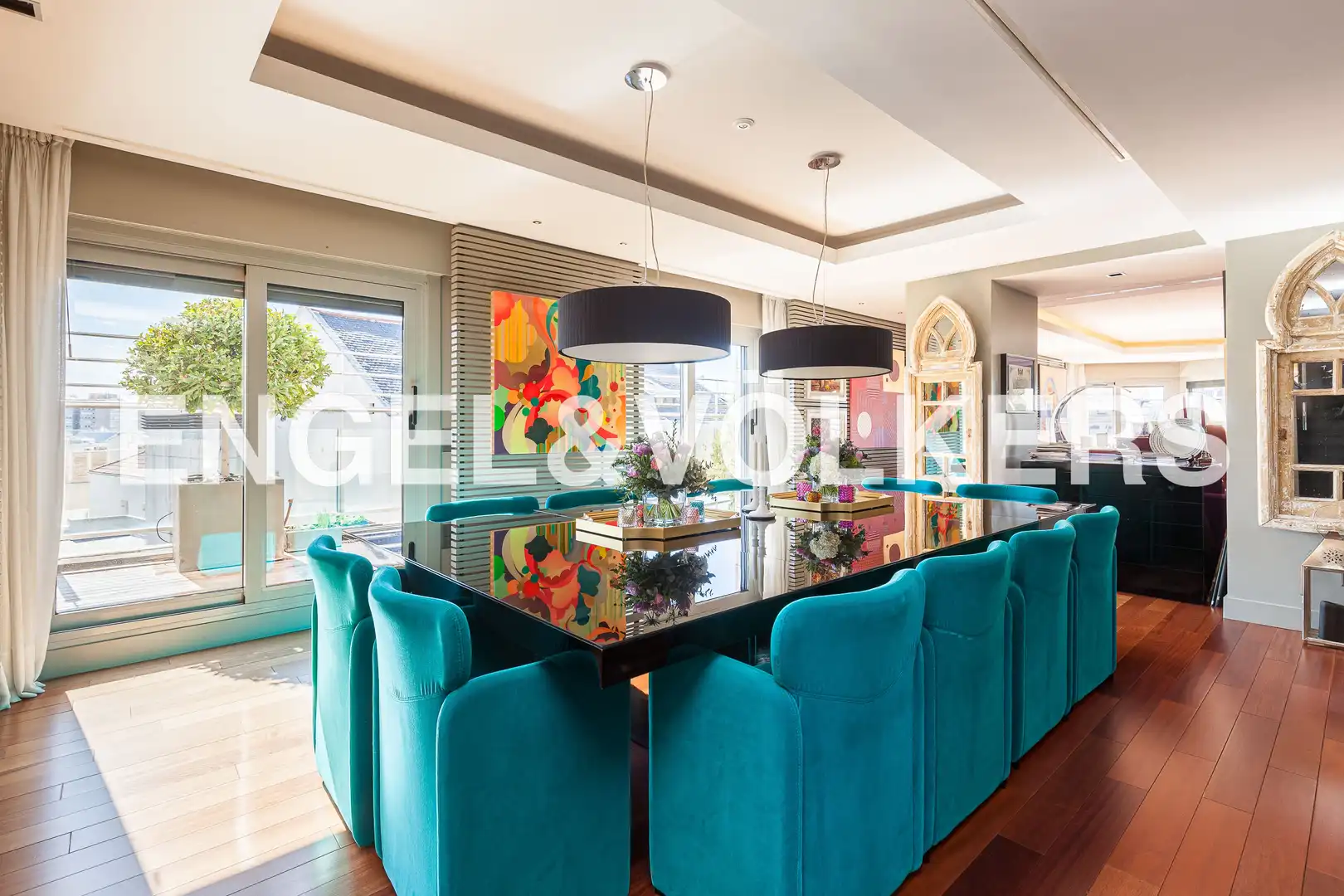 Comedor de Ático en venta en Madrid con Aire acondicionado, Calefacción y Terraza