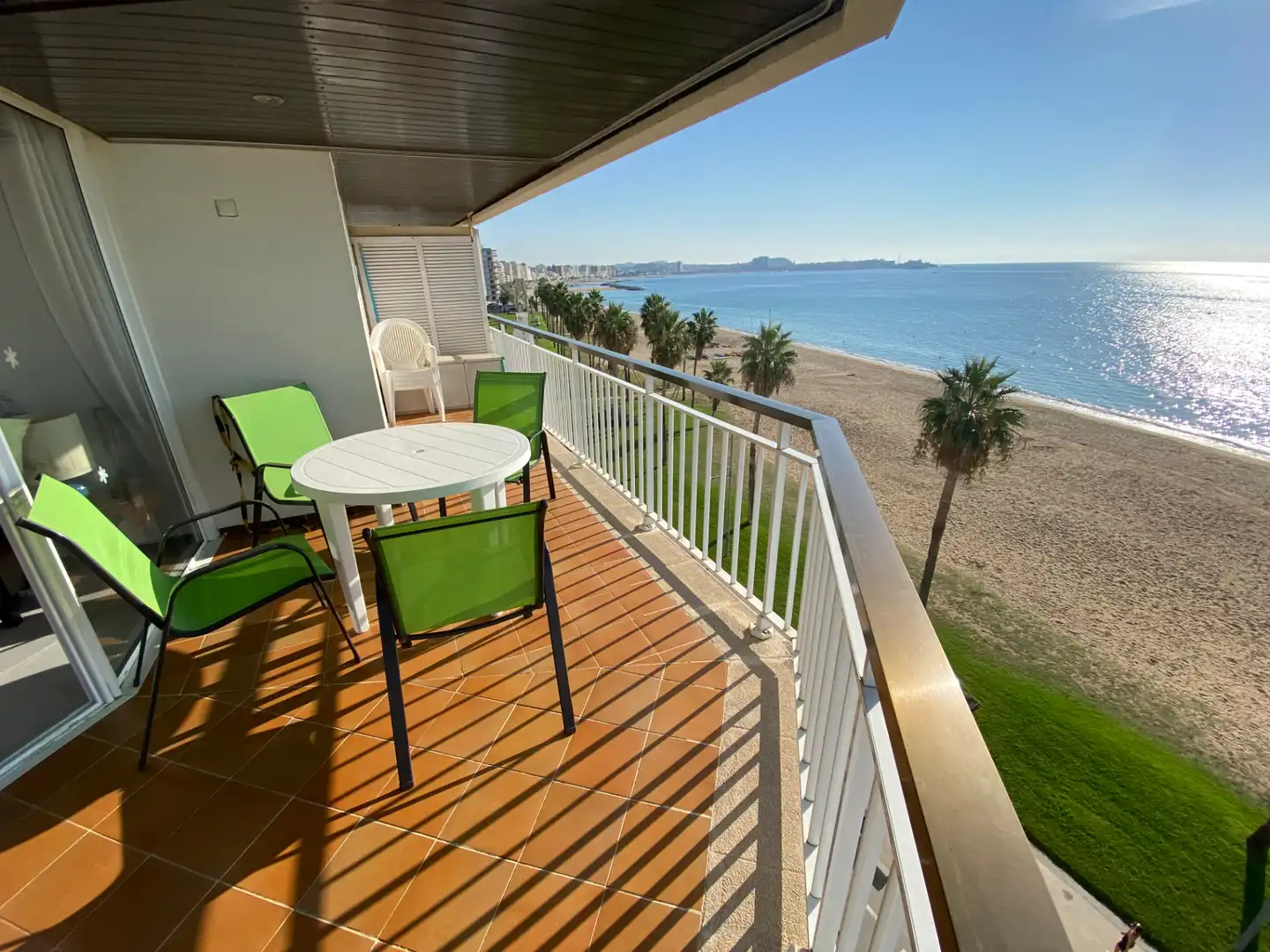 Terraza de Apartamento en venta en Calonge i Sant Antoni con Terraza, Amueblado y Horno