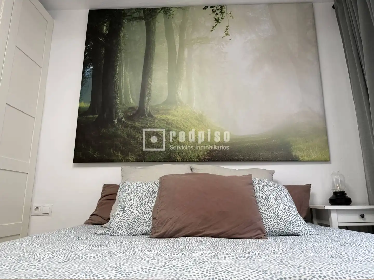 Bedroom of Flat for sale in Málaga