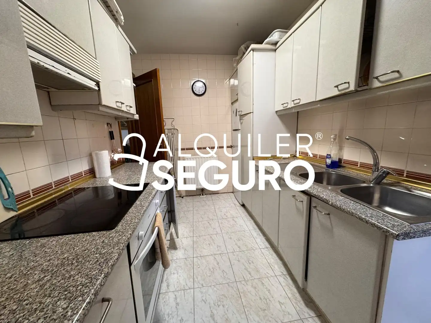 Kitchen of Flat for rent in Madrid  with Heating and Furnished