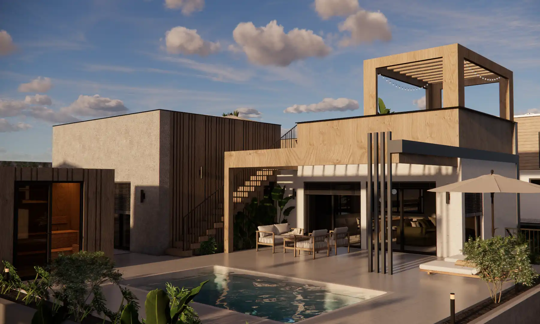 Haus mit Pool zum Verkauf in La Alberca