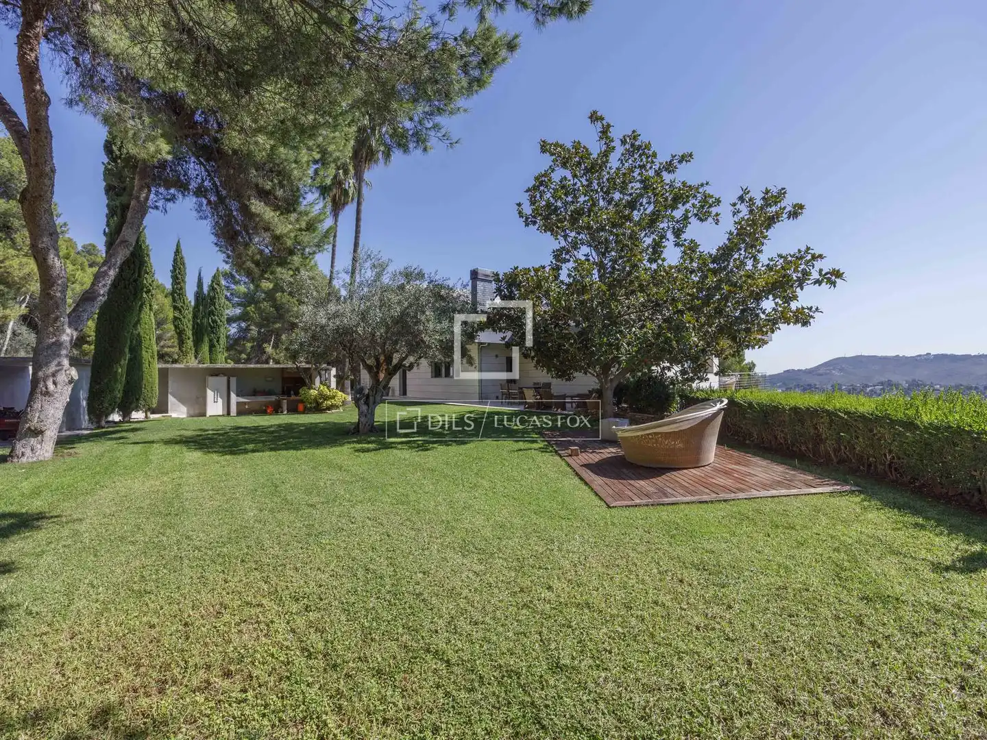 Jardí de Casa o xalet en venda en Rocafort amb Aire condicionat, Calefacció i Jardí privat