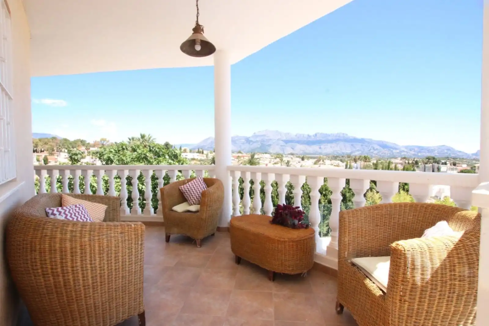 Terrace of Houses for sale in L'Alfàs del Pi  with Air Conditioner, Heating and Private garden