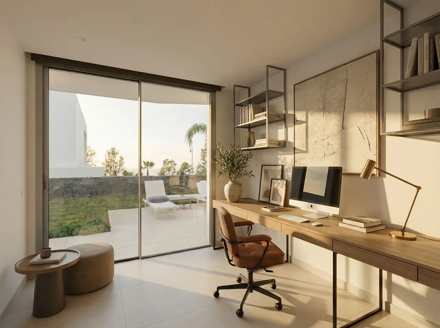 Sala de estar de Casa o chalet de alquiler en Guía de Isora con Aire acondicionado, Jardín privado y Terraza