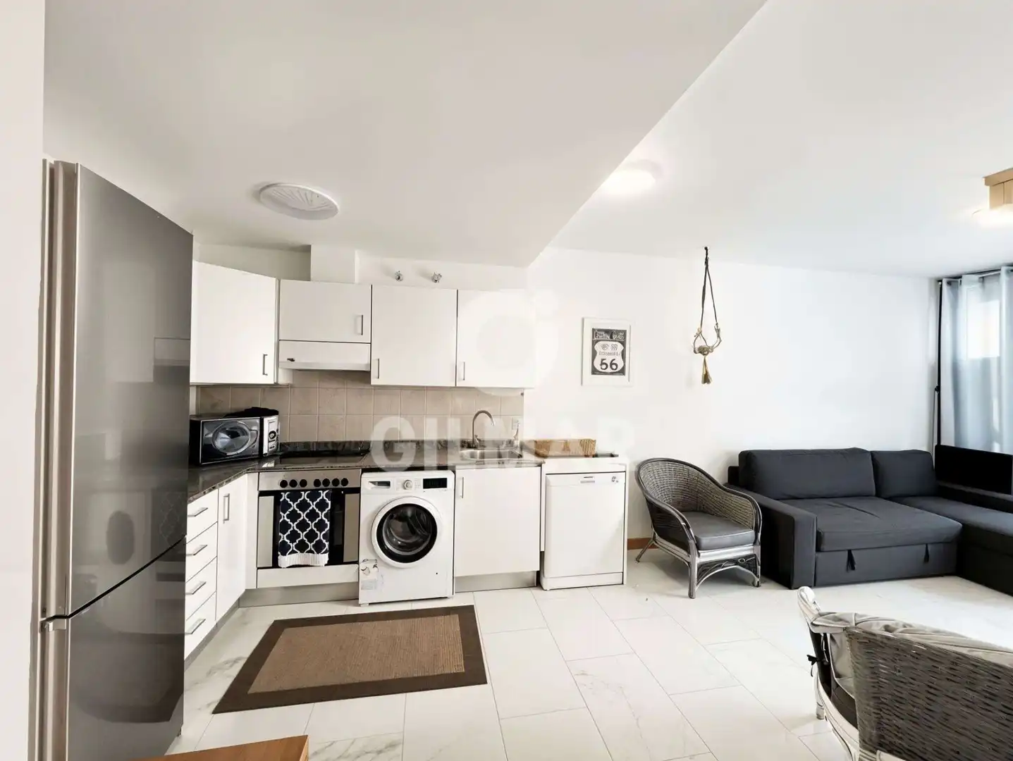 Küche von Wohnung zur Miete in Adeje mit Klimaanlage, Terrasse und Abstellraum