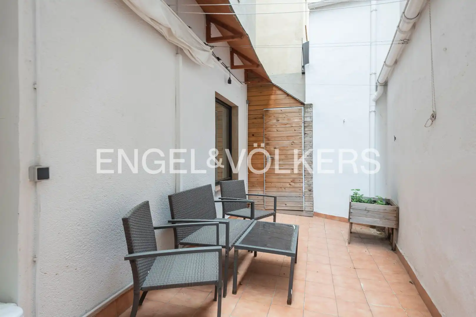 Terrace of Flat for sale in Barcelona  with Air Conditioner, Heating and Parquet flooring