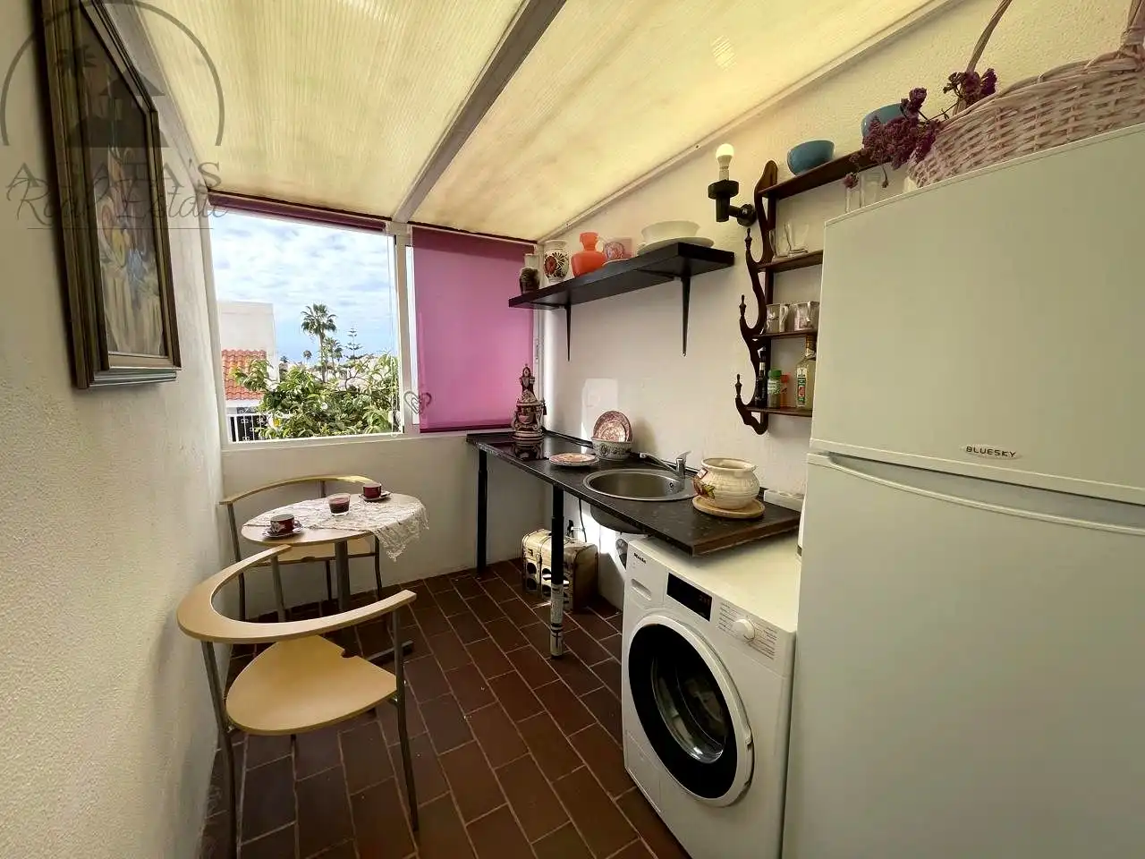 Cuina de Casa o xalet en venda en Adeje amb Terrassa, Moblat i Piscina comunitària