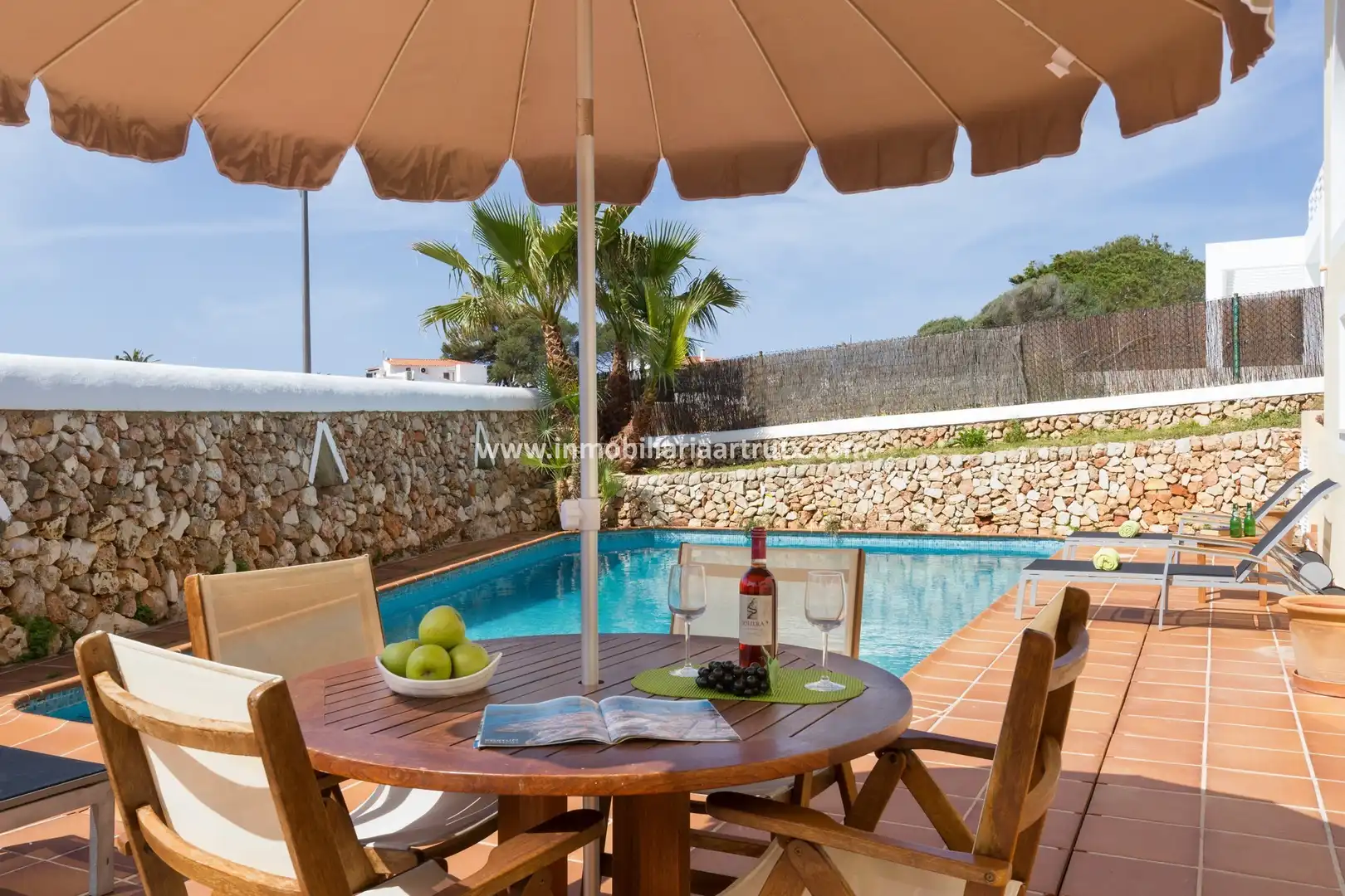 Piscina de Casa o xalet en venda en Ciutadella de Menorca amb Aire condicionat, Calefacció i Terrassa