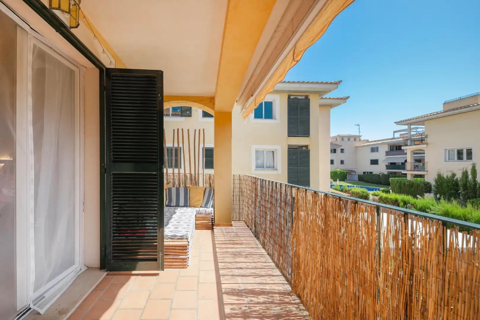 Balcony of Flat for sale in Llucmajor  with Air Conditioner, Heating and Private garden