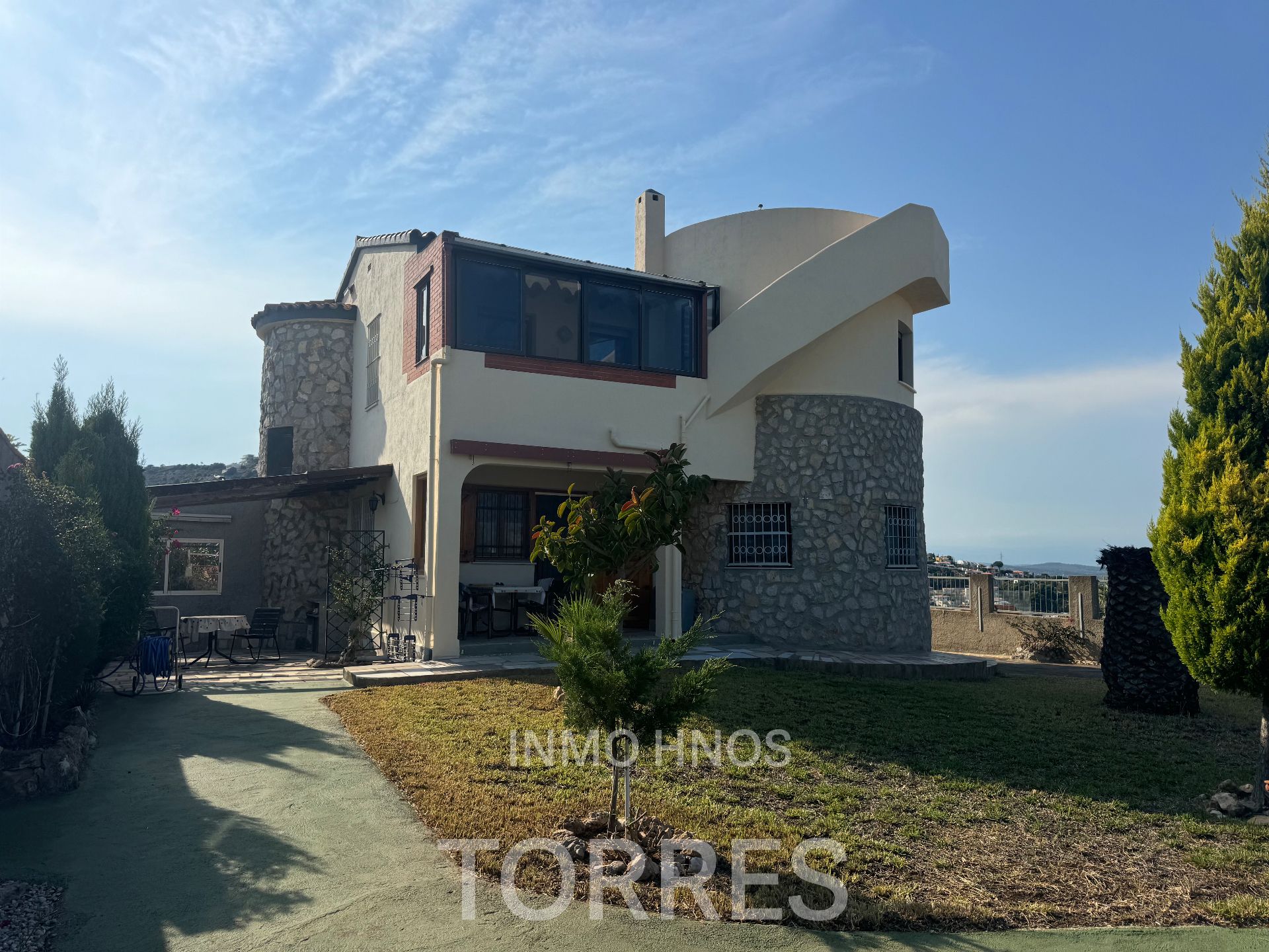 Exterior view of House or chalet for sale in Peñíscola / Peníscola  with Air Conditioner, Private garden and Terrace