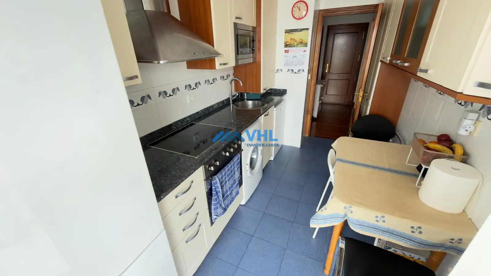 Cocina de Piso de alquiler en Castro-Urdiales con Calefacción, Terraza y Amueblado