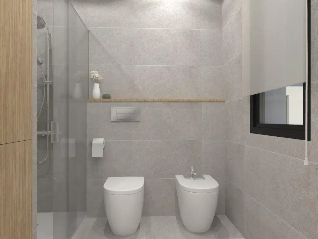 Bathroom of Flat for sale in Carballo  with Heating and Storage room
