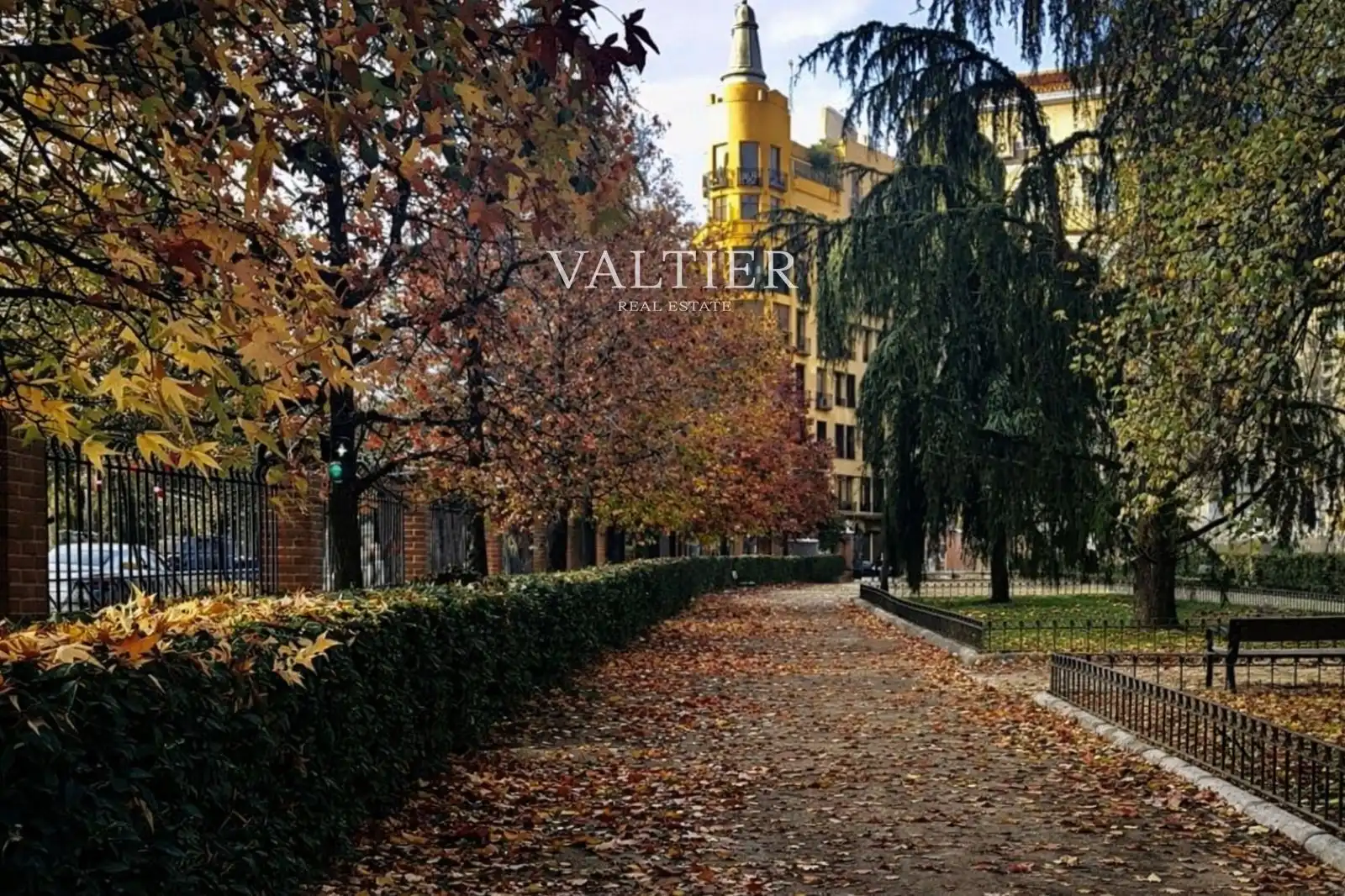 Vista exterior de Pis en venda en  Madrid Capital amb Aire condicionat, Calefacció i Moblat