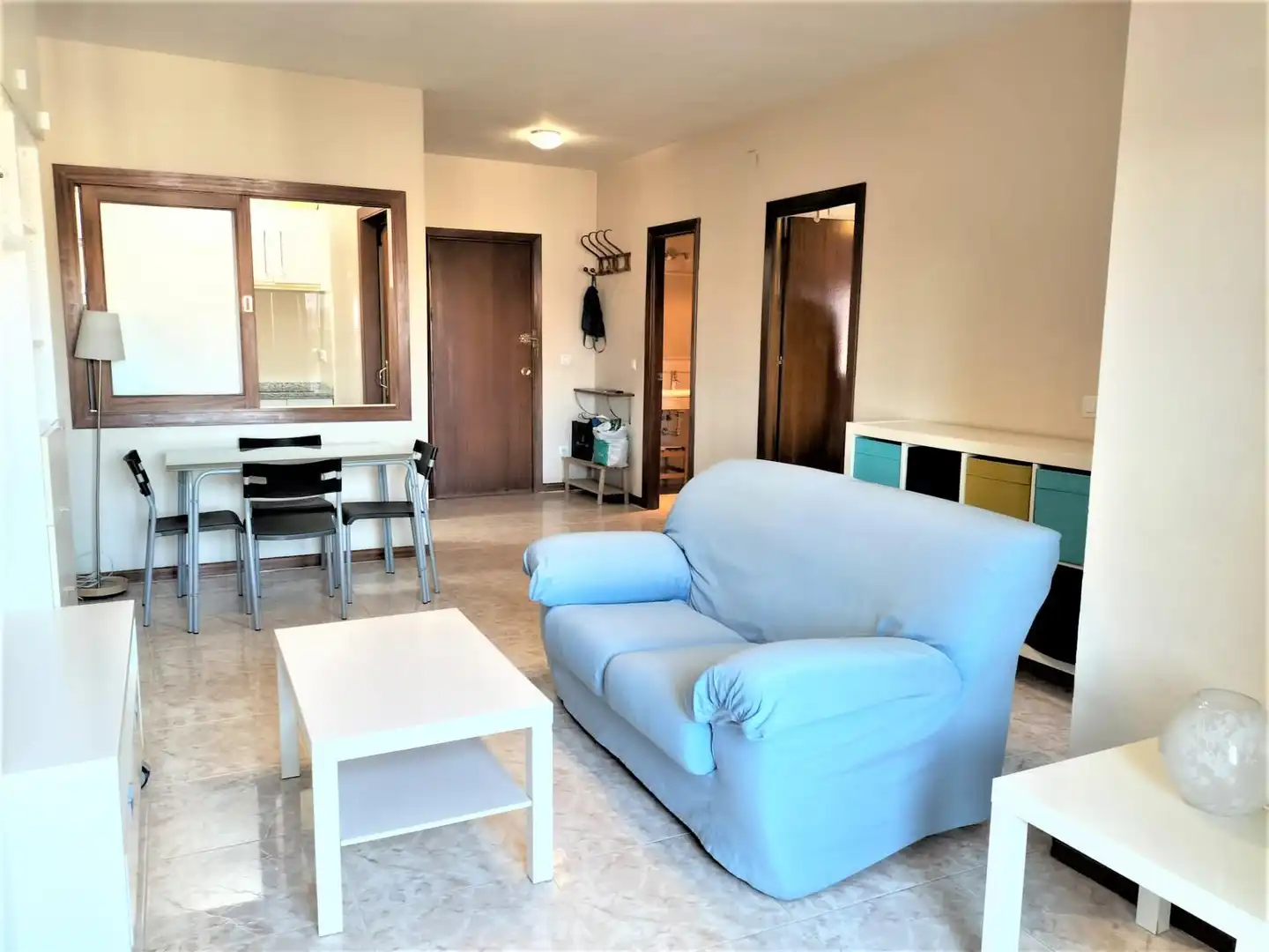Sala de estar de Piso de alquiler en Sevilla con Aire acondicionado y Amueblado