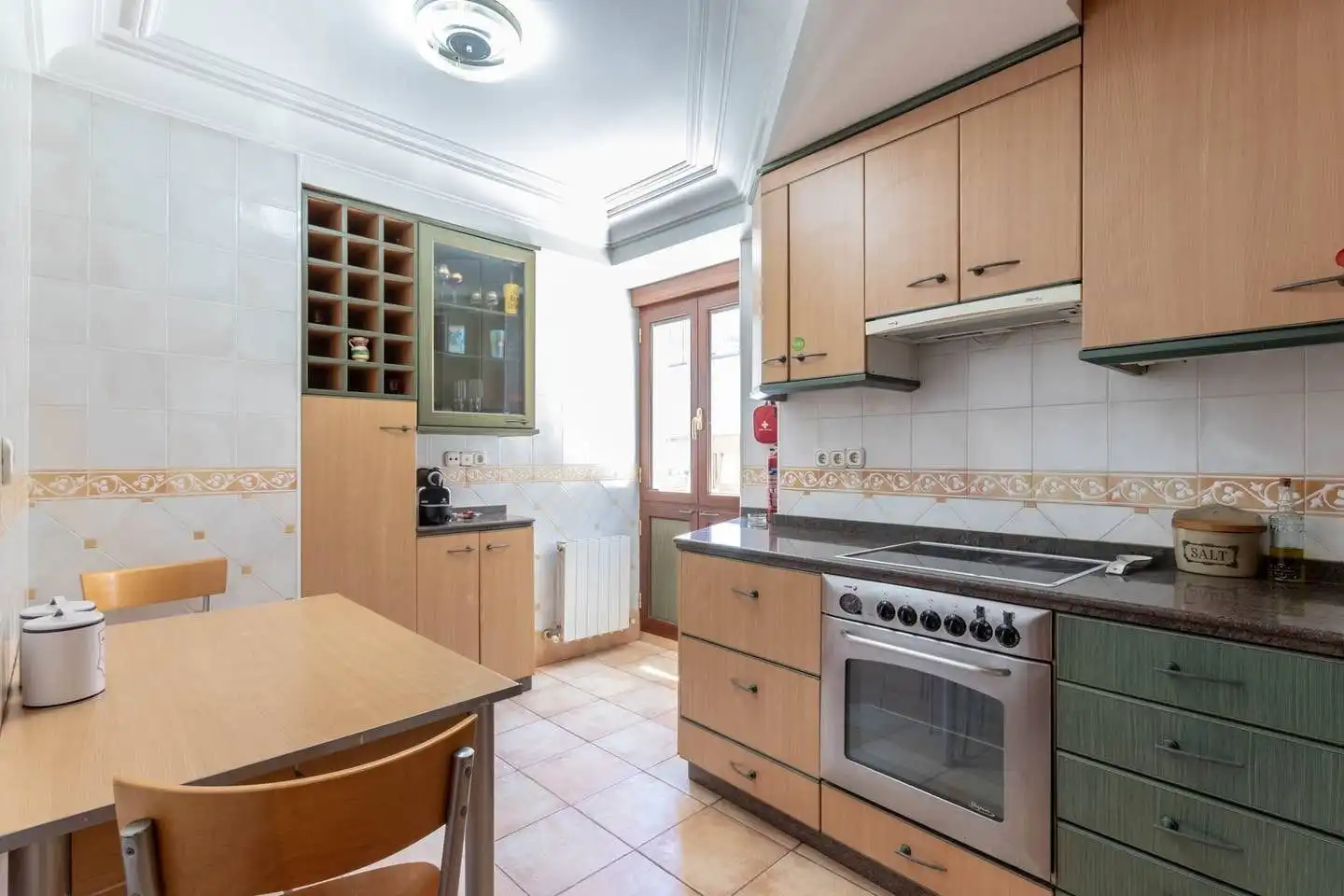 Kitchen of Flat for sale in Bilbao   with Heating, Terrace and Furnished