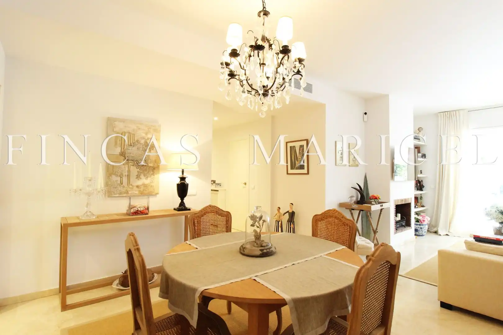 Esszimmer von Wohnung zum Verkauf in Sitges mit Klimaanlage, Heizung und Terrasse