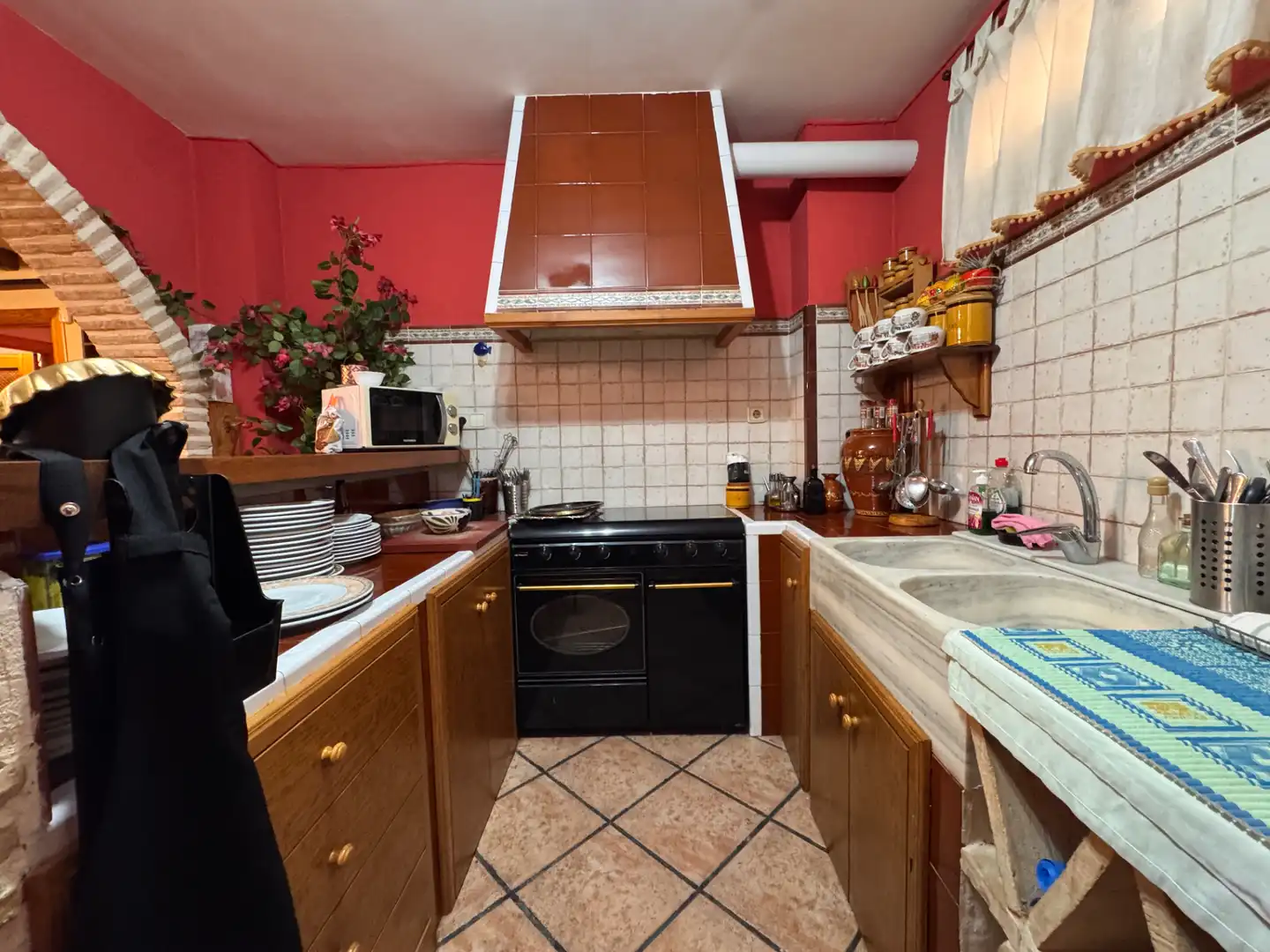 Cocina de Casa o chalet en venta en Caravaca de la Cruz con Aire acondicionado, Calefacción y Jardín privado